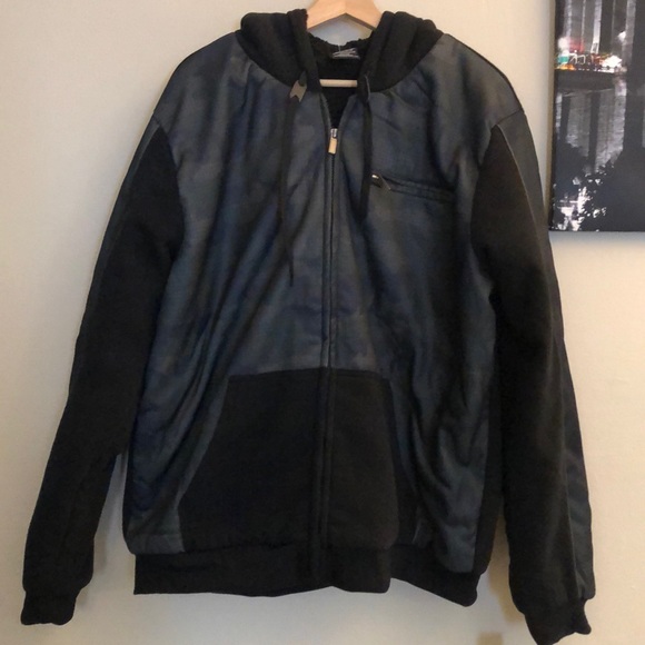 G-Net Other - NWT Men's G-Net Thick Jacket in Camo & Faux Fur XL